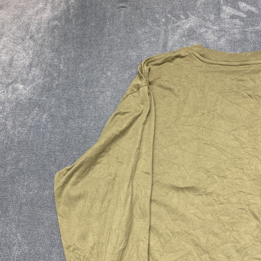Marmot T Shirt Mens XL Green Graphic Print Long Sleeve Crewneck Casual Pullover - Picture 13 of 13